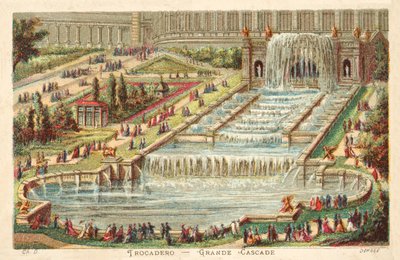 Grande cascade, Palais du Trocadéro, Paris - French School